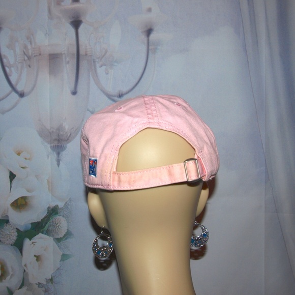 U.S. Navy Hat Pink Woman's Embroidered Ball Cap - Picture 3 of 4